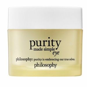 NWB philosophy purity hydra-bounce eye gel.